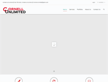 Tablet Screenshot of cornellunlimited.net